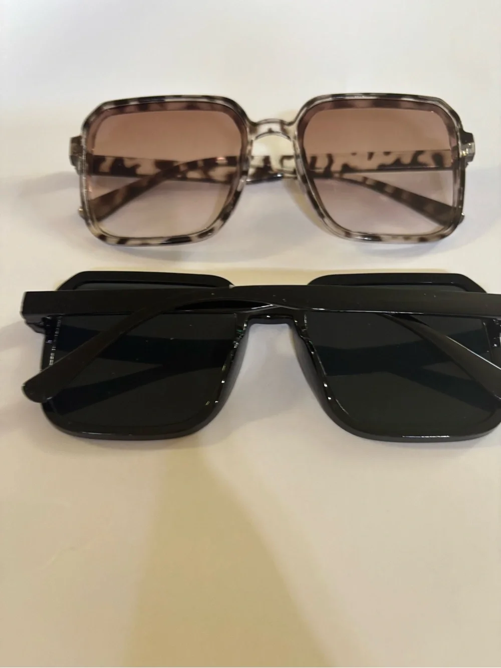 Women’s Square Fashion Sunglasses - Black